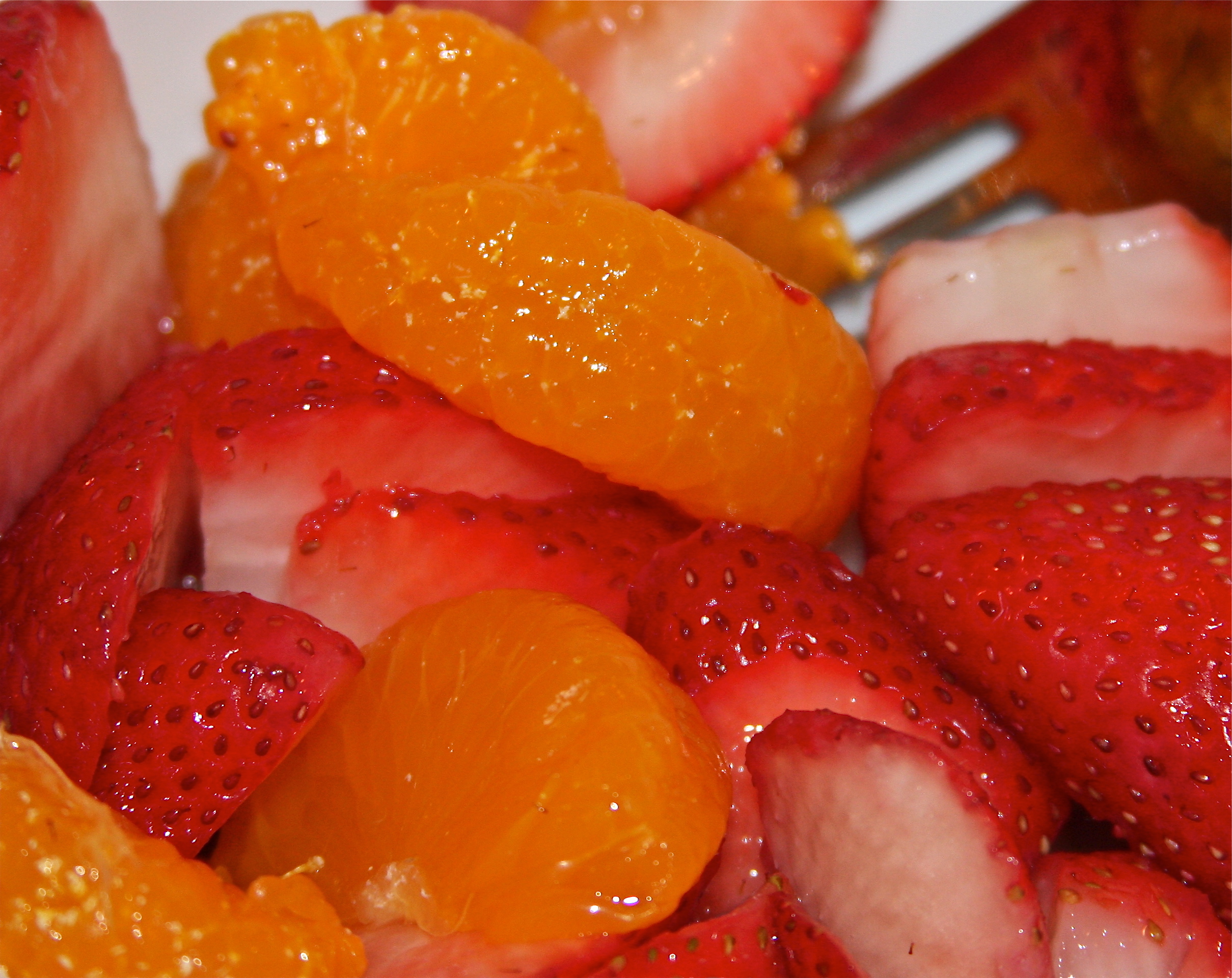 strawberry mandarin oranges salad