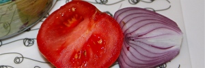 Tomato and Red Onion